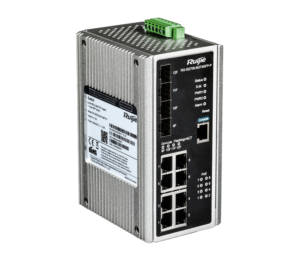 RG-IS2700-8GT4SFP-P